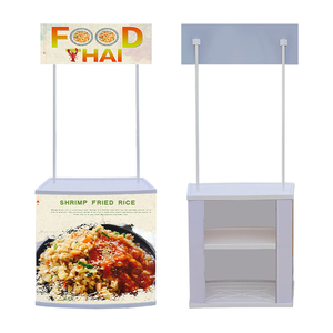 Hot bán xách tay <span class=keywords><strong>PP</strong></span>/ABS PVC xúc tiến truy cập khả năng hiển thị cao gian hàng hiển thị đứng cho tiếp thị thiết bị quảng cáo - Product Image 4