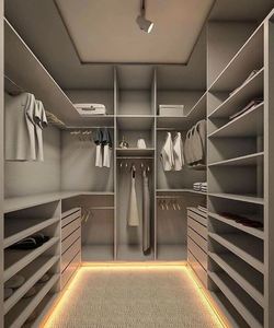 ห้องเก็บเสื้อคลุมสำหรับห้องนอนวัสดุใหม่ป้องกันสิ่งแวดล้อมสไตล์โมเดิร์น - Product Image 5