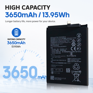 For Huawei HB386589ECW Li-Polymer <b>Battery</b> 3650mAh 3.82V Rechargeable <b>Mobile</b> Phone <b>Battery</b> Pack Black Made in China - Product Image 5