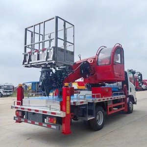 Camión con Plataforma Elevadora ISUZU KV100 de 28m/30m, Vehículo de Trabajo Aéreo para Operaciones en Altura - Product Image 4