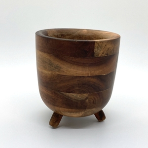 Contenedor Redondo de Madera Maciza de Tamaño Personalizado, Soporte Cortado con Láser para Aceites Esenciales, Decoración del Hogar o Almacenamiento - Suministro de Fábrica - Product Image 2