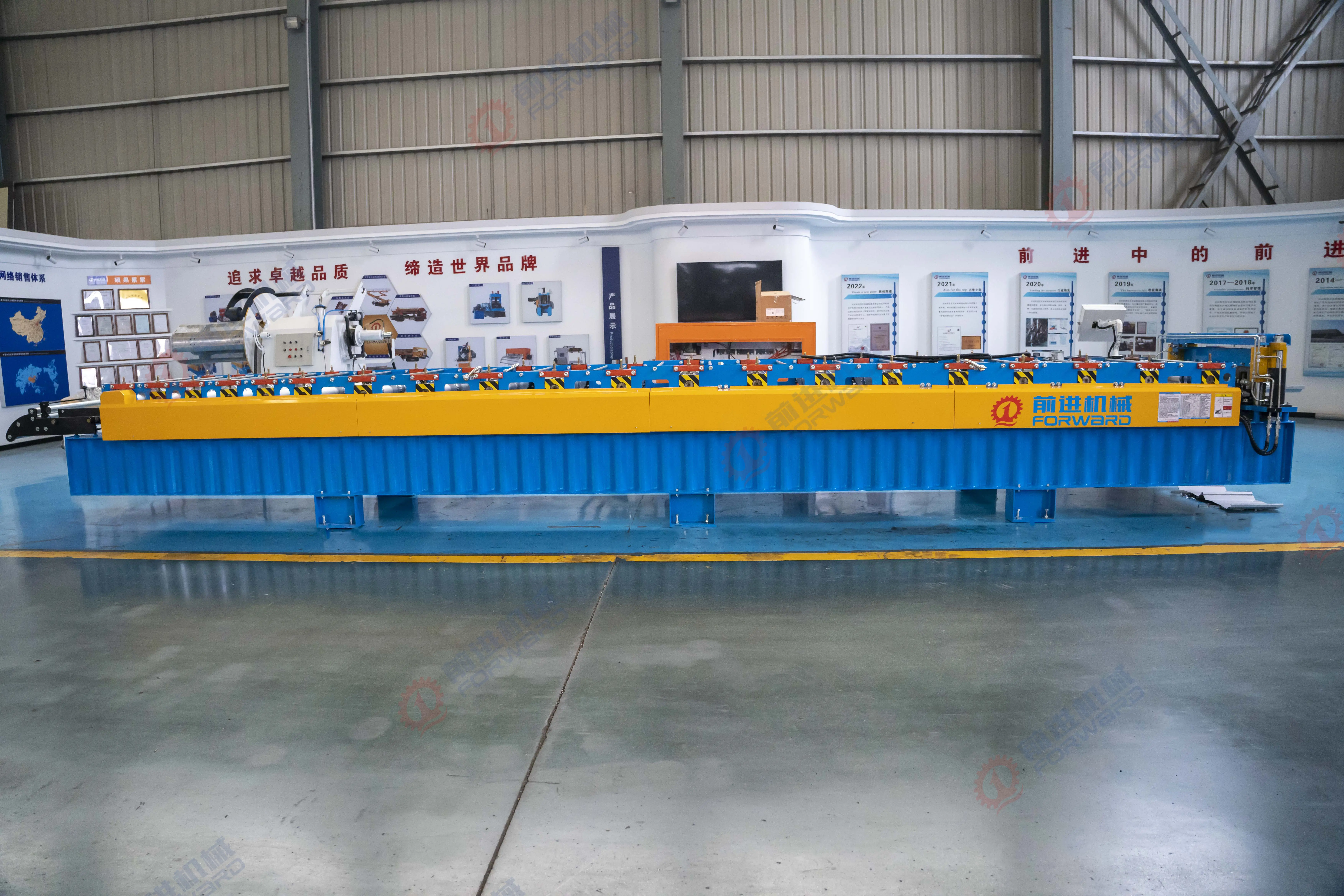 FORWARD Standing Seam Roll Forming Machines Unleashing Efficiency in Roof Panel Manufacturing