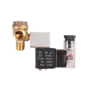 Plowing Solenoid Valve 1/4 Inch Electric Alloy Steel For Air Compressor Accessories - Product Image 5
