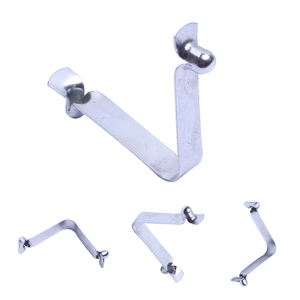 Manufacture Dual 6mm <strong>Spring</strong> Button Locks Pin <strong>Clip</strong> for Aluminum Telescopic Tube - Product Image 1