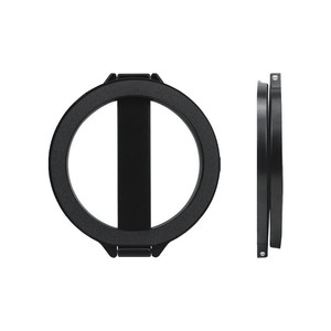 Magnetic Phone Ring Holder Double Sided Stand For Apple IPhone Desk Mount Alloy Material Black And Silver - Product Image 2