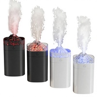 Diffuseur d'arômes volcanique multicolore grande capacité avec lumière d'ambiance, mini humidificateur USB de style bureau 0,5 L YS