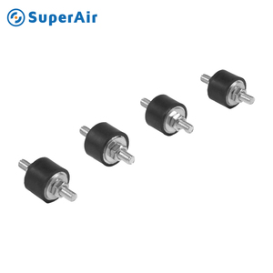 Soportes Antivibración de Goma para Cilindros, Amortiguadores de Impactos, Bobinas de Goma Antivibración CL Hembra/Macho, Fabricados en China - Product Image 2