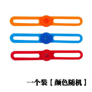 Connecteur de ligne en plastique durable pour la pêche, accessoire de pêche avec bouchon de canne en silicone élastique - Product Image 1