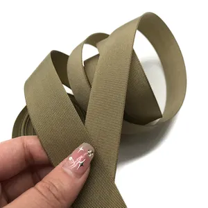 Fabrikanten Milspec 5038 Grosgrain Edge Webbing Binding Tape Bias Riem Vouw Mil-W-5038 Mil-PRF-5038 Pia-t-5038 Mil Spec Tape