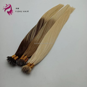 Trinh nữ lớp biểu bì 100% con người trinh nữ Remy Tóc Nano Vòng phần mở rộng tóc tóc con người - Product Image 5