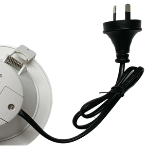 Estándares CE SAA 5 años 6W 10W 12W 15W 18W 24W Empotrable <span class=keywords><strong>3</strong></span> CCT Regulable LED <span class=keywords><strong>Down</strong></span> <span class=keywords><strong>Light</strong></span> con enchufe europeo o australiano - Product Image 2