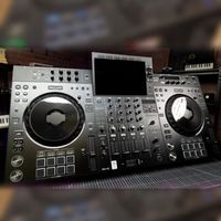 Système DJ autonome professionnel 4 canaux A-Theta XDJ-AZ - Station tout-en-un de contrôleur et de mixeur DJ de Pio