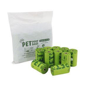 Wholesale Disposable Sustainable Cornstarch Logo Printing Custom Eco-Friendly 100%<b>Compostable</b> Biodegradable Dog Poop <b>Bags</b> - Product Image 1