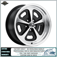 Jantes en alliage forgé sur mesure American Racing 500 Mono Cast 15-20 pouces 5x114.3 5x120 pour Chevy C10 Ford F100 Ford Mustang Chevelle