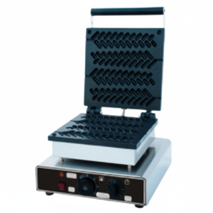 Kitchbox Industrial Comercial Petardo Stick Waffle Maker-Revestimiento antiadherente de acero inoxidable 304 1.750W - Product Image 1