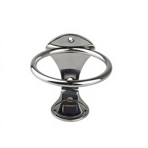 Portavasos y Soportes para Bebidas de Acero Inoxidable Pulido a Espejo, Accesorios para Conversión de Autocaravanas, Yates - Product Image 5