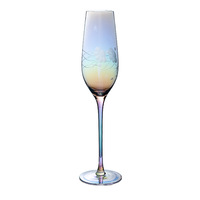 Verre à vin en cristal sculpté coloré moderne, durable, 301-400 ml, soufflé à la main, avec logo personnalisé, coffret cadeau, idéal pour les fêtes