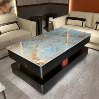 Discothèque KTV personnalisée Mobilier commercial moderne Mobilier Disco End Bière Table et Canapé Cabine Métal Acier inoxydable