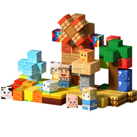 Meilleur ensemble de blocs de construction magnétiques pour enfants, cubes 3D, jouet éducatif STEM, cadeau pour tout-petits, certifié CE