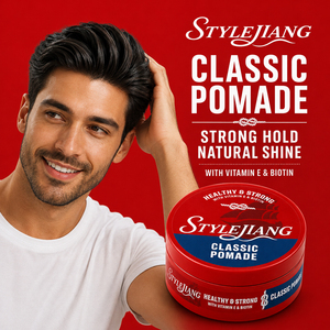 โพเมดจัดแต่งทรงผมสำหรับผู้<span class=keywords><strong>ชาย</strong></span> สูตรคลาสสิก แบรนด์ส่วนตัว ให้ลุคแมทท์ ติดทนนาน ไม่ทิ้งคราบ รับผลิตโลโก้ตามสั่ง (OEM) - Product Image 5