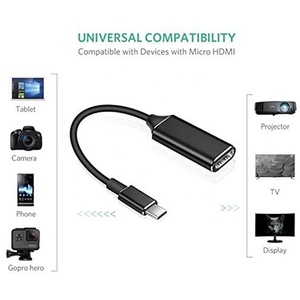 <span class=keywords><strong>Adaptateur</strong></span> 4K <span class=keywords><strong>USB</strong></span> C vers vidéo Audio <span class=keywords><strong>HDMI</strong></span> pour Macbook Pro et <span class=keywords><strong>Samsung</strong></span> Series et plus - Product Image 2