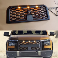 Grilles de voiture Grille avant avec lumière sans lettre pour Triton L200 2024