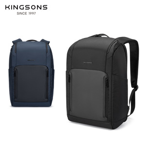 Kingsons Men's <b>Backpack</b> 20-35L <b>Waterproof</b> Polyester Fiber Laptop Bag Everyday Use - Product Image 2