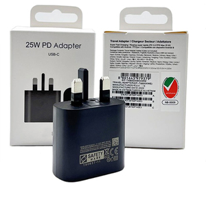Version UE EP-TA800 Chargeur USB-C PD 25W Adaptateur de Voyage pour Samsung S26 S25 Câble de Charge Type C pour Samsung <span class=keywords><strong>Note</strong></span> <span class=keywords><strong>10</strong></span> S24 S23 S21 - Product Image 3