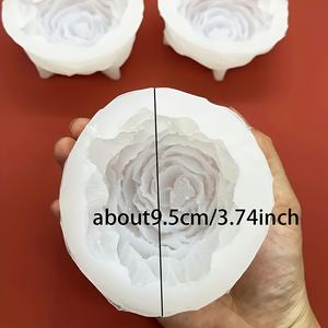 Stampo in Silicone <span class=keywords><strong>per</strong></span> <span class=keywords><strong>Candele</strong></span> a Forma di Peonia 3D <span class=keywords><strong>Fai</strong></span> <span class=keywords><strong>da</strong></span> <span class=keywords><strong>Te</strong></span> <span class=keywords><strong>per</strong></span> <span class=keywords><strong>Candele</strong></span> Profumate <span class=keywords><strong>per</strong></span> Decorazioni di Famiglia, Matrimoni e Feste - Product Image 4