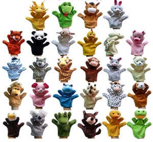 Juguetes educativos al por mayor para niños, figuritas de animales de peluche para niños, marionetas de mano de ayuda comunitaria para bebés, Educación Temprana - Product Image 1
