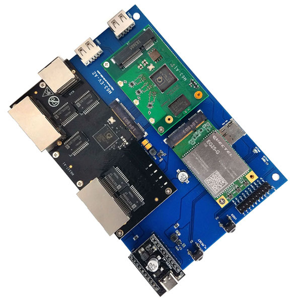 Development Board with QCA9563,QCA8337 & EG25G