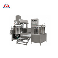 Émulsifiant de sauce salade entièrement automatique contrôlé par PLC – Système de mélange et d'homogénéisation à cisaillement élevé, en acier inoxydable de qualité alimentaire