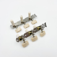 Guitar Accessories Hot Selling Classical Guitar Tuning Pegs Wooden Head Spiral Tuners for Precise String Alignment