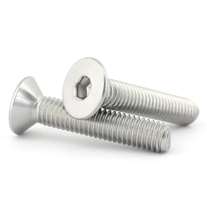 Tornillos de Cabeza Plana con Rosca Completa DIN7991 de Acero Inoxidable 304, M5 M6 M8, Tornillos de Cabeza Cónica con Accionamiento Hexagonal - Product Image 2