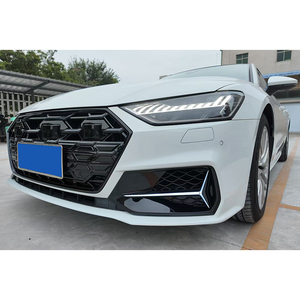Kit de Modificación de Parachoques para Audi A7 2019-2024, Parrilla, Luces Antiniebla, Alerón Trasero, Luz de Navegación, Tubo de Escape, Ajuste Universal - Product Image 5