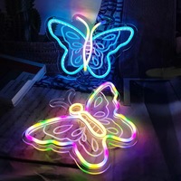 Papan Tanda Neon LED Tahan Air Luar Ruangan yang Dapat Disesuaikan Langsung dari Produsen China Garansi 3-5 Tahun Pasokan Proyek Teknik