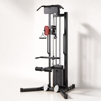 Machine à câbles pour la remise en forme à domicile, équipement de gym multifonctionnel pour la maison, station d'entraînement de force pour tout le corps