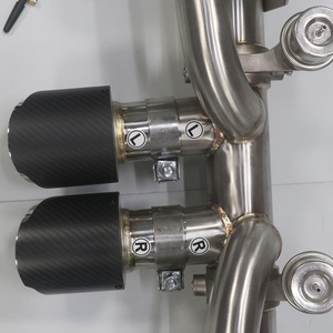 ระบบท่อไอเสียสมรรถนะสูง สแตนเลส 304 แบบ Axle Back สำหรับ Porsche 911 GT3 991.2/4.0L - Product Image 3