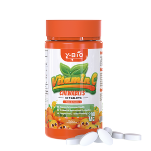 YOUTH Premium <span class=keywords><strong>C</strong></span> Vitamini Çiğnenebilir Tabletler Yüksek Etkili Antioksidan Bağışıklık Desteği Cilt Aydınlatı<span class=keywords><strong>c</strong></span>ı Yetişkinler Çocuklar Şekersiz 2 Tablet - Product Image 1