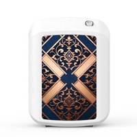 Vous pouvez personnaliser la machine à aromathérapie au motif unique avec des styles du Moyen-Orient, japonais et coréen, européen et américain