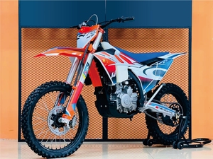 <strong>Hengjian</strong> S7-NB300 Single-cylinder Four-stroke Water-cooled Off-road Motorcycle with Headlight - Product Image 2