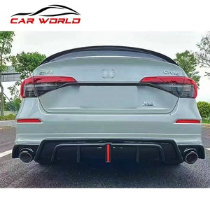 New 2022-2023 for for Bumper Kit Front Lip Rear Lip Side Skirts Plastic Screw-On Face Kit - Product Image 5