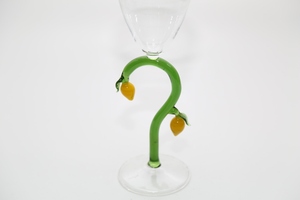 Vente en gros de <span class=keywords><strong>d</strong></span>écorations de bureau colorées avec plantes vertes, fruits de citron, <span class=keywords><strong>verres</strong></span> <span class=keywords><strong>à</strong></span> <span class=keywords><strong>vin</strong></span> sur <span class=keywords><strong>pied</strong></span> haut pour le <span class=keywords><strong>vin</strong></span>, style américain - Product Image 2