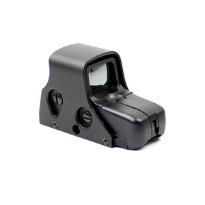 Mira Óptica Táctica SCGD 551 con Película Blanca, Punto Rojo y Verde, Fabricada en Aluminio Resistente, Ajustable 1X - Product Image 1