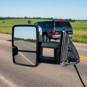 Specchietto retrovisore sinistro Chevrolet per Silverado 2003-2007 GMC Cadillac, riscaldato elettricamente, con indicatori di direzione a LED, colore nero. - Product Image 2