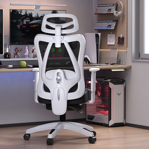 Giá rẻ bán buôn di chuyển có thể điều chỉnh cao cấp tay vịn hỗ trợ ghế rộng làm việc ghế văn phòng với tựa đầu - Product Image 1