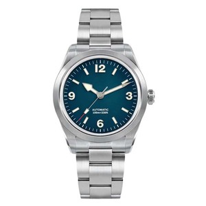 <span class=keywords><strong>38mm</strong></span> Rétro Explore Escalade Montre Logo Personnalisé Automatique Mécanique NH35 Plongeur Revêtement Super Lumineux Hommes Montre-Bracelet - Product Image 2