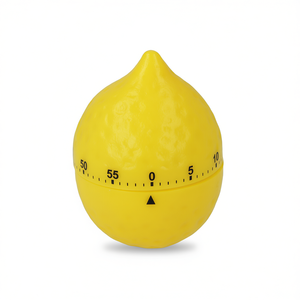 Short Term <b>Timer</b> Lemon Shape 60 Minute Kitchen <b>Cooking</b> <b>Timer</b> Visual Indicator - Product Image 2
