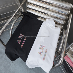 T-shirts personnalisés 100% coton à col rond, style vintage décontracté de haute qualité, vêtements respirants de luxe - Product Image 5