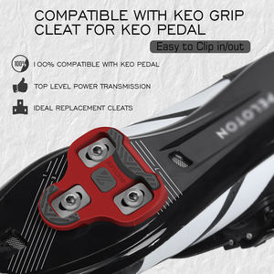 OEM/ODM BUCKLOS Cales de pédale de vélo de route <span class=keywords><strong>4</strong></span>,5 degrés à verrouillage automatique, clips de pédale de vélo, accessoires pour chaussures de cyclisme - Product Image 5